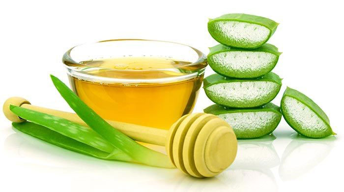 ماسک عسل و آلوئه ورا 