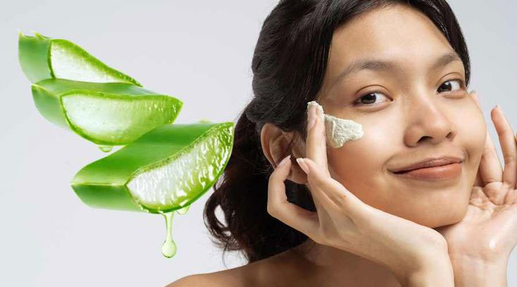 ماسک آلوئه ورا برای کلاژن سازی پوست 
