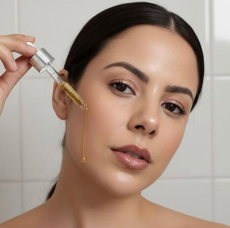 استفاده از سرم صورت مناسب پوست چرب