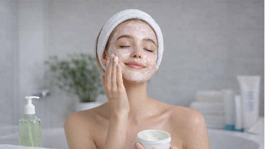 پاکسازی صورت در خانه برای پوست چرب