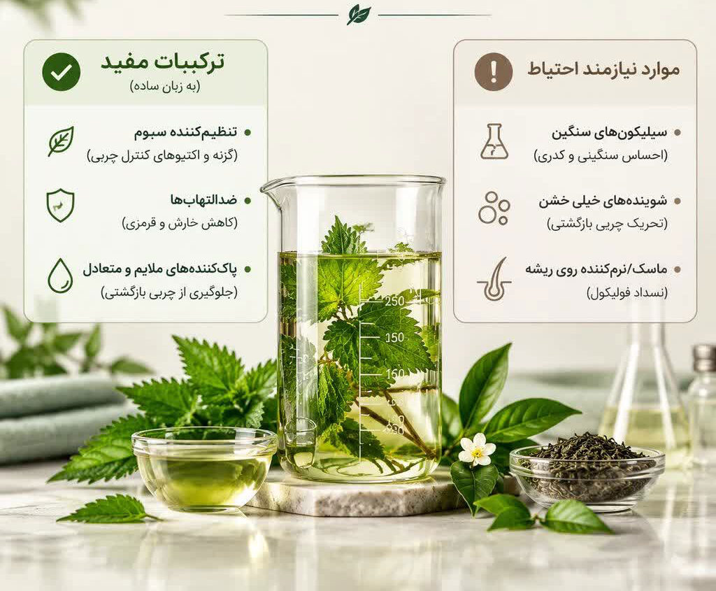 ترکیبات طلایی در شامپوی مناسب موهای چرب